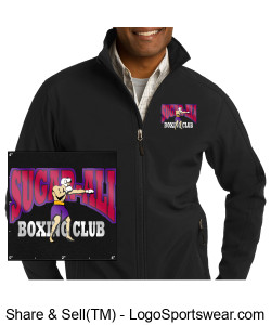 Port Authority Men's Core Soft Shell Jacket Design Zoom
